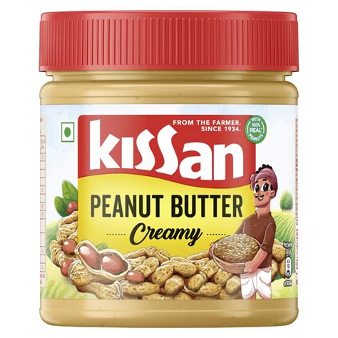 Kissan Peanut Butter Bottle Creamy , 350 grams : Amazon.in: Grocery ...