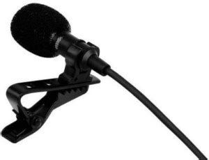 GUGGU JDY_567M_ Collar Mic 3.5mm Clip Microphone For Youtube | Collar ...
