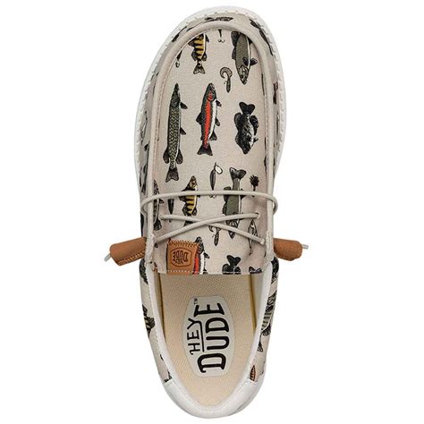 Hey Dude Men's Merry Fishmas Lure Casual Shoes | Sportsman's Warehouse