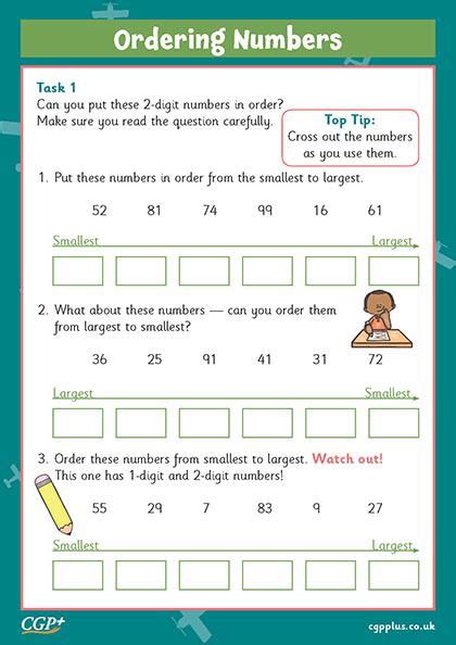 Image result for Ordering Whole Number Worksheet Printable