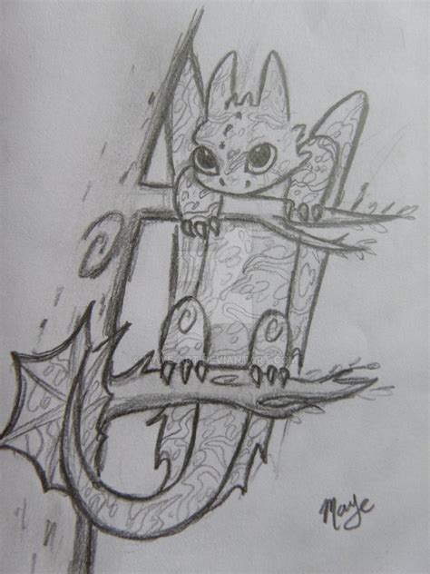 Image result for Toothless Tree Drawing Scene