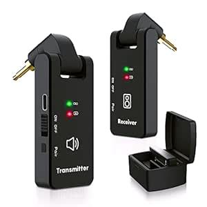 Careflection | Wireless Guitar System 2.4Ghz Transmitter Receiver 4 ...