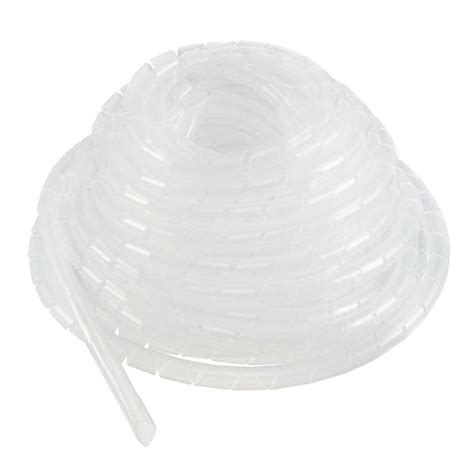 10mm Spiral Wrapping Band for Wires - White - 10Mtr – REES52