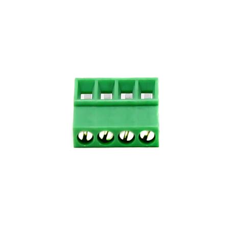 4 Pin Terminal Block 5.08mm Pitch Connector Pluggable Screw Terminal ...