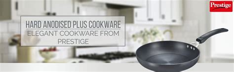 Buy Prestige Aluminium Hard Anodised Fry Pan, 24 cm, Black Online at ...