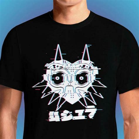 Nintendo T Shirt Zelda Majoras Mask Logo | Gaming T Shirts India Men's ...