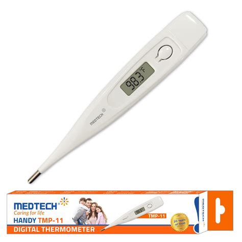 MEDTECH TMP11 Digital Thermometer with Quick Measurement of Oral ...