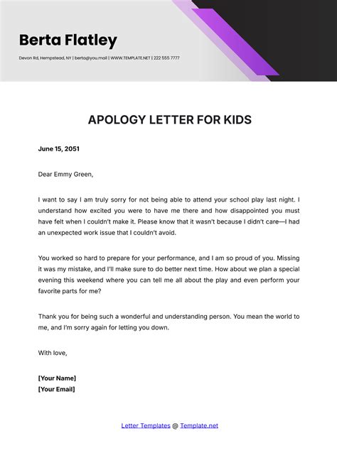 Free Printable Apology Letter for Customers Template to Edit Online