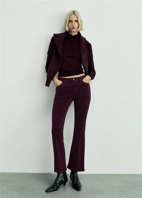 Women's flare pants 2026 | MANGO OUTLET USA