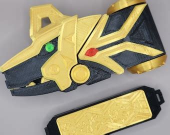 Buy White Ranger Dino Thunder Armor Complete With Sword and Morpher 3D ...