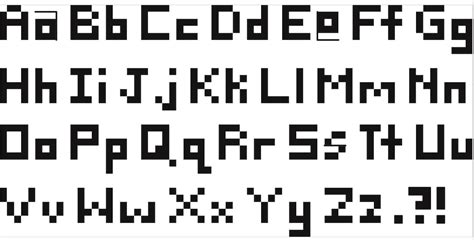 Image result for Lowercase Block Letters