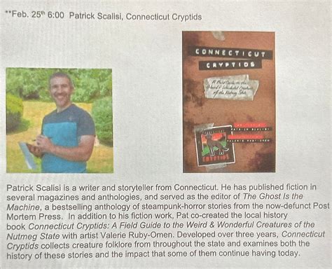 Feb 25 | Friends of the Enfield Library author presentation | Enfield ...