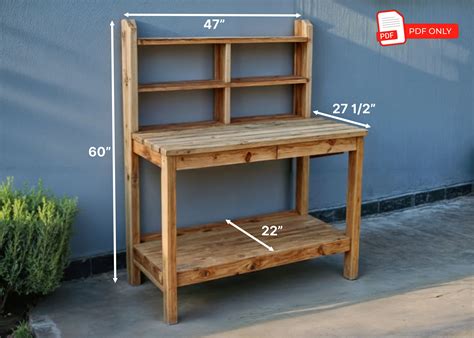 Potting Bench Plans