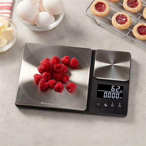 KitchenAid Dual Platform Scale, 5000g and 500g Weighing Capacity ...
