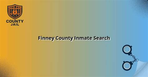 Finney County Inmate Search