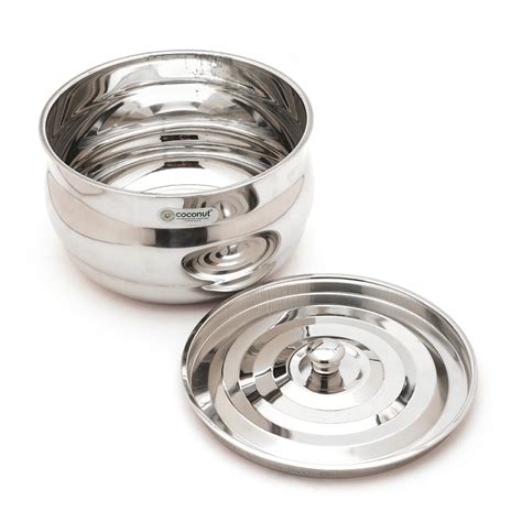 Coconut Stainless Steel Craze Storage Container/Multipurpose Container ...