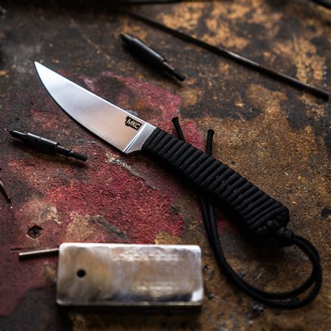 THE MAGNACUT SPEEDGOAT FIXED BLADE - BLACK - Montana Knife Company