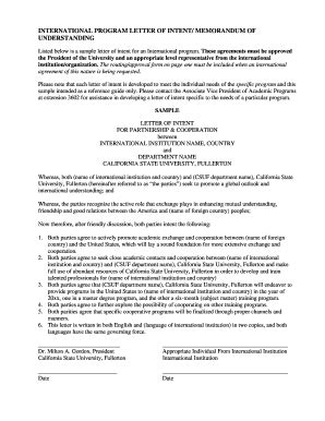 18 Printable memorandum of agreement sample letter Forms and Templates ...