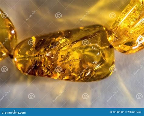 Colorful Golden Baltic Amber Necklace Jewelry Gdansk Poland Stock Image ...