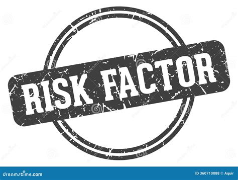 Risk Factor Rectangular Sign. Risk Factor Stamp Cartoon Vector | CartoonDealer.com #370117199