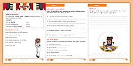 Identifying Adverbs Worksheet - Teacher-made