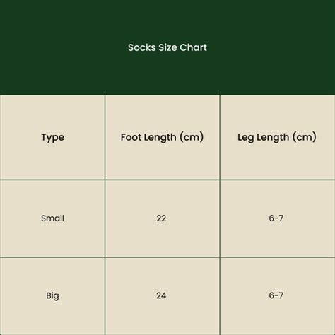 Size chart – Hemp Hoppers