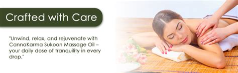 CannaKarma Sukoon Ayurvedic Massage Oil For Full Body Relax 100 ml ...
