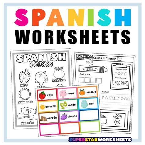 Spanish Worksheets Free Printable | Printable Worksheets