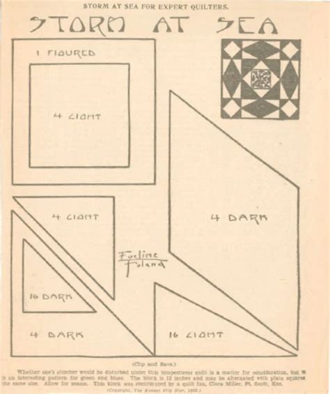 Storm at Sea Quilt Pattern Tutorial 的图像结果