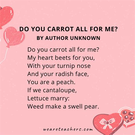 28 heartwarming valentine s day poems for kids of all ages – Artofit