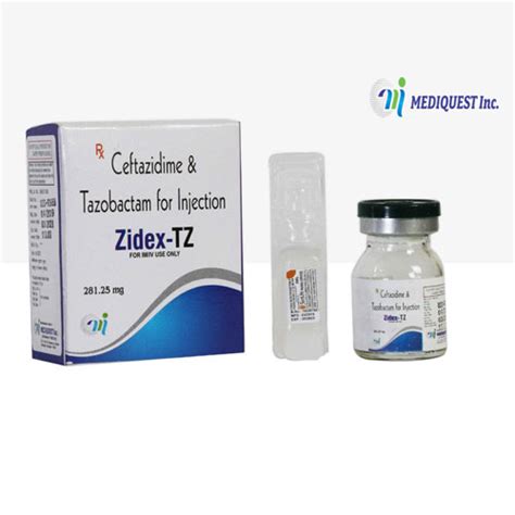 ZIDEX-TZ 281.25 Injection Mediquest Incorp.