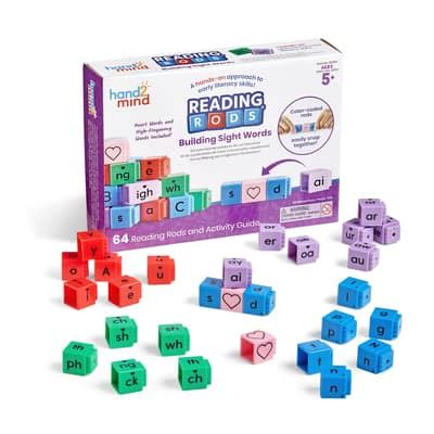 hand2mind Reading Rods® Building Sight Words Set | Michaels