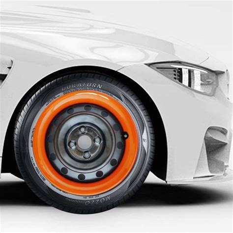PRIGAN TRIM 14 INCH ORANGE WHEEL COVER (Set of 4) AVAILABLE IN 14 INCH ...