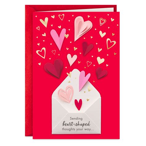 Heart-Shaped Thoughts Valentine's Day Card - Greeting Cards | Hallmark
