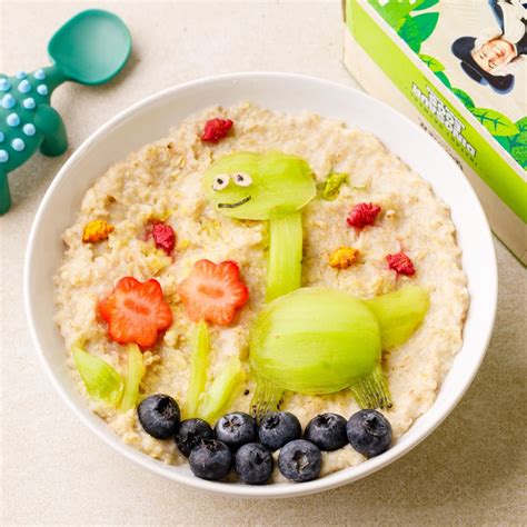 Dinosaur Egg Oatmeal - Dinosaur Notes