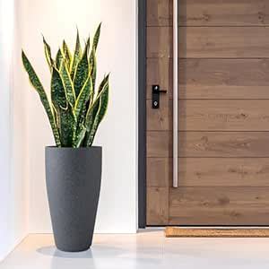YUCCABE ITALIA Foxb Vnr 30 Inch Pots for Plants Highly Durable Polymers ...