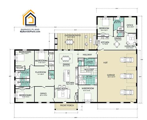 19 Floor plans ideas in 2025 | floor plans, barndominium floor plans ...