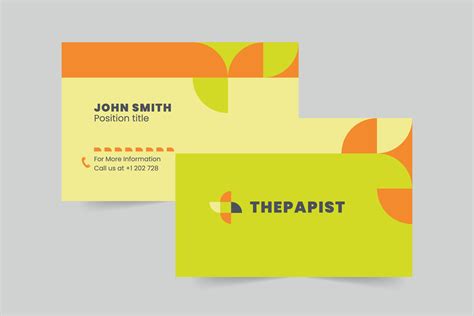 Therapist Business Cards