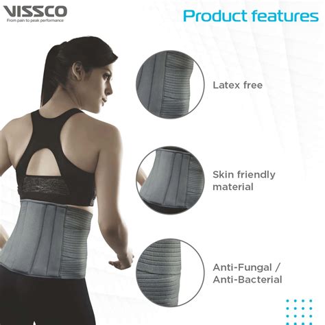 Buy VISSCO LUMBOCARE (LUMBO SACRAL BELT) |PROVIDES SUPPORT TO THE LOWER ...