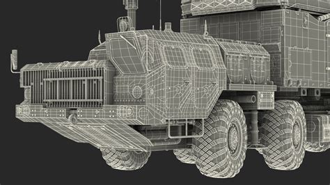 3D S300 Flap Lid B Tracking and Missile Guidance Radar Camo | 3D Molier ...