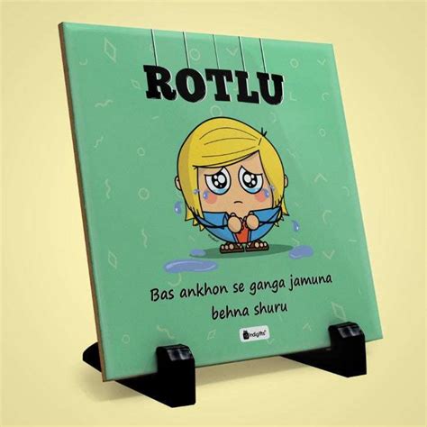 Rotlu Table Decor Ceramic Tile – Indigifts