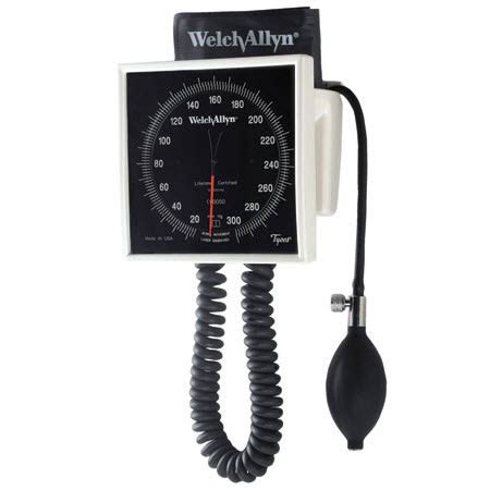 Blood Pressure Unit, Welch Allyn 767 Aneroid, Wall Mount, Dial Style ...