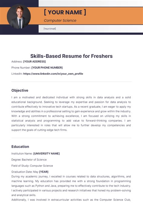 Free Skills Based Resume Templates to Edit Online and Download