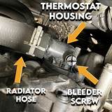P0128 on a 2015 Chrysler 200 with 3.6L (Thermostat Location)