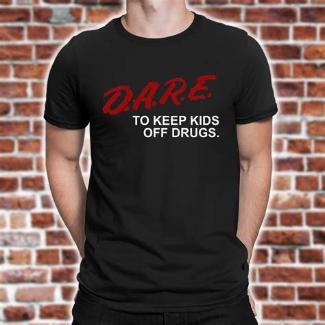 DARE Shirt | Retro D.A.R.E. Shirt | 90s Vintage Style Dare T Shirt ...