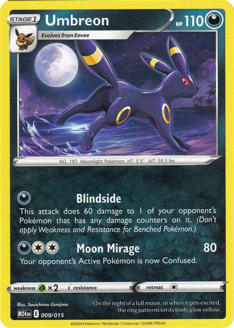 Umbreon Pokémon Individual Cards for sale - eBay