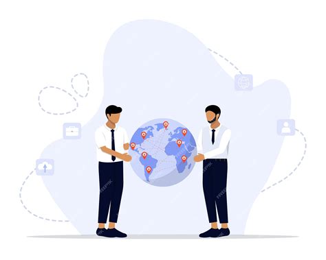 Global Partnership Vector Images 的图像结果