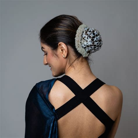 Ayana Set, Pearl Gajra, Crystal Jaal | Ami Mane Jewellery & Accessories