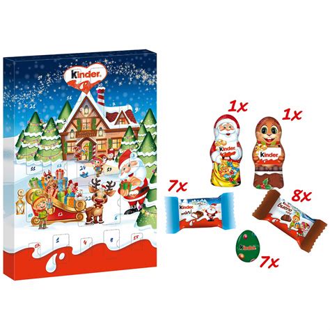 Kinder Chocolate MINI MIX Advent Calendar -Christmas Countdown- 1 pc ...