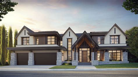 Unique Transitional Home Exterior Designs